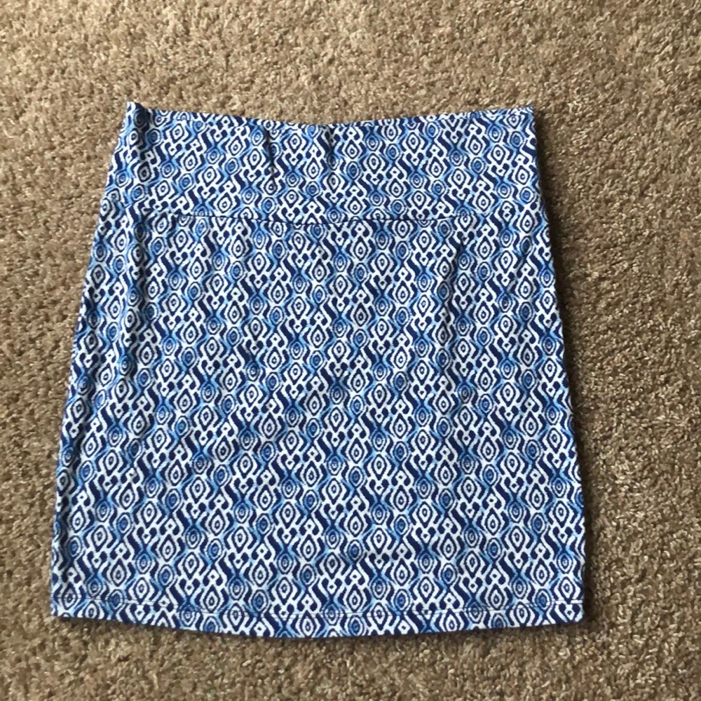 Pattern Pencil Skirt Size M